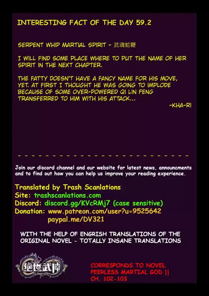 God of Martial Arts 59.2