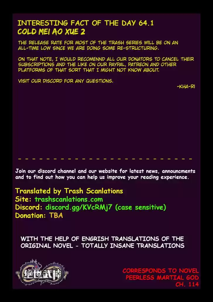 God of Martial Arts 64.2