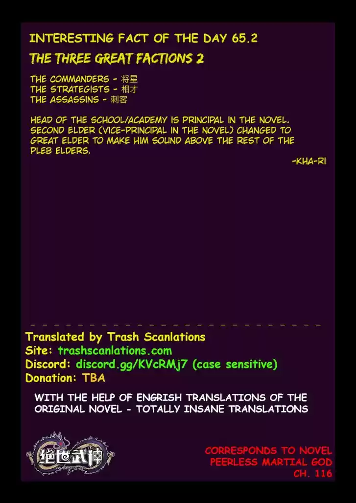 God of Martial Arts 65.2