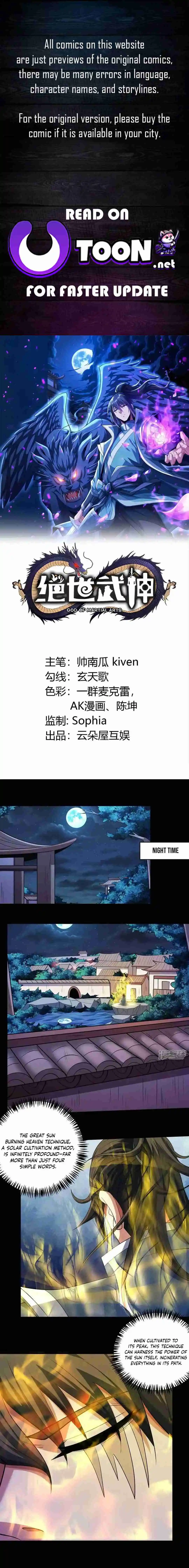 God of Martial Arts 721