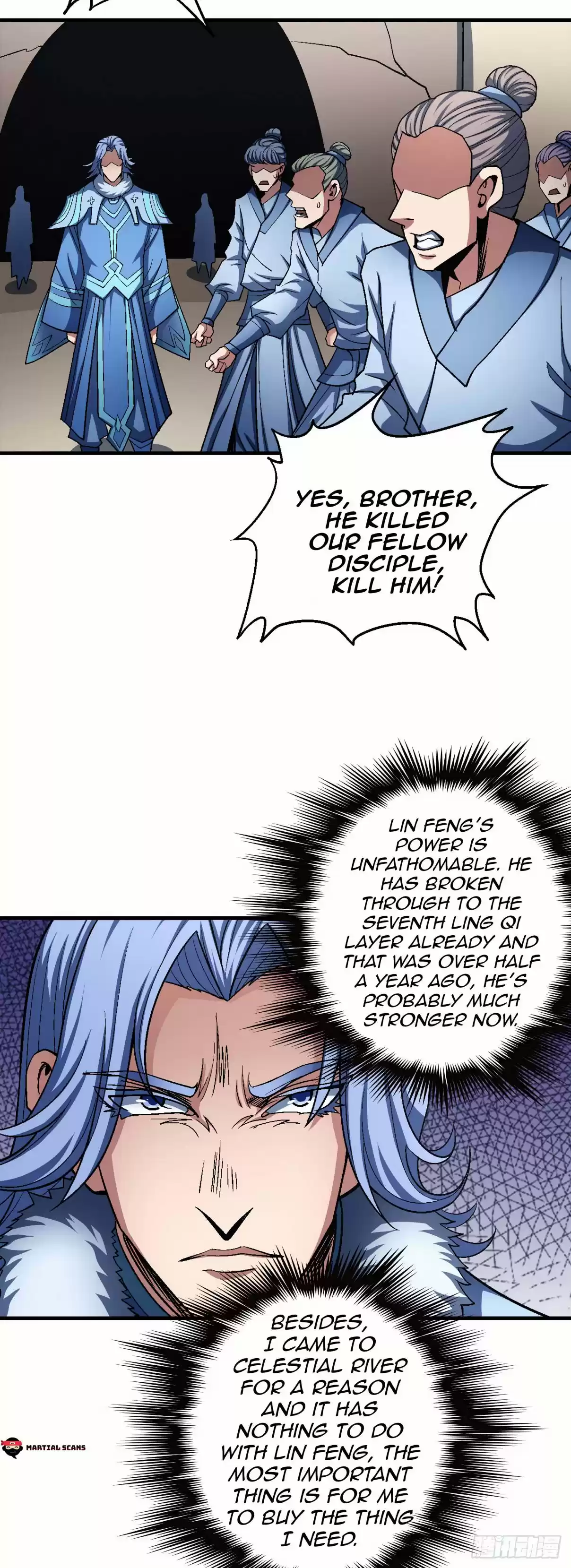 God of Martial Arts Ch. 117.3