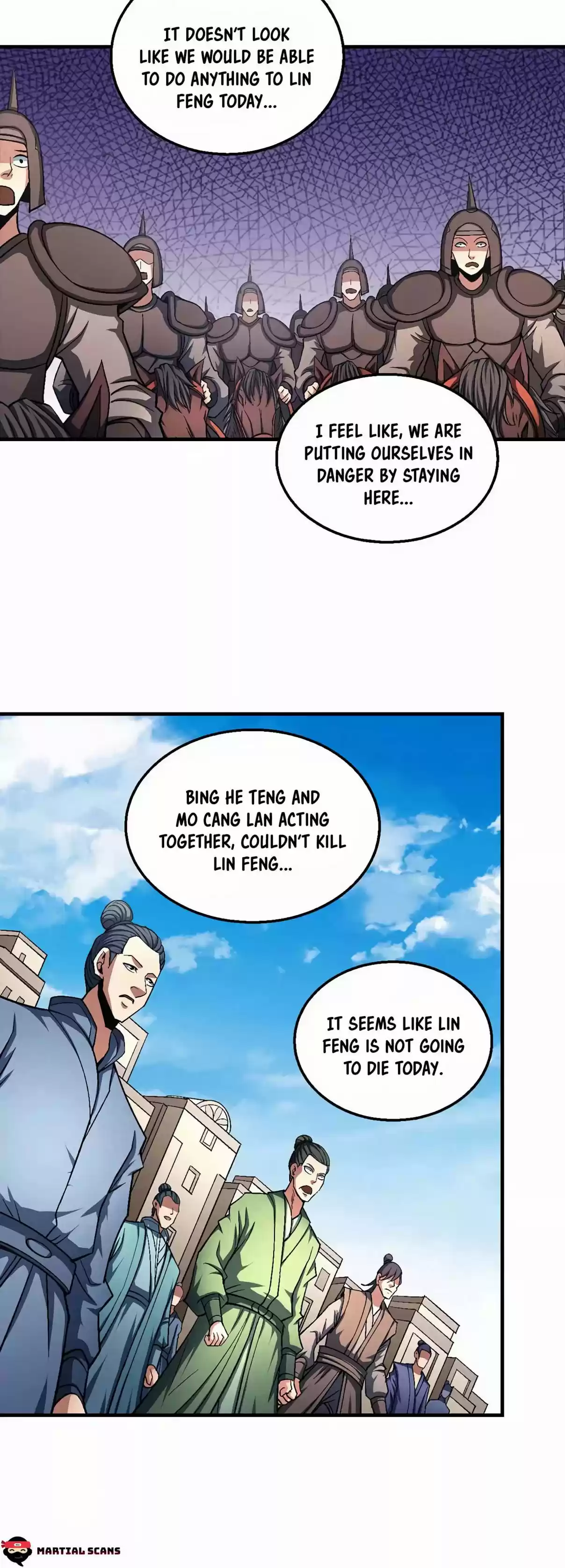 God of Martial Arts Ch. 125.3 The New Party