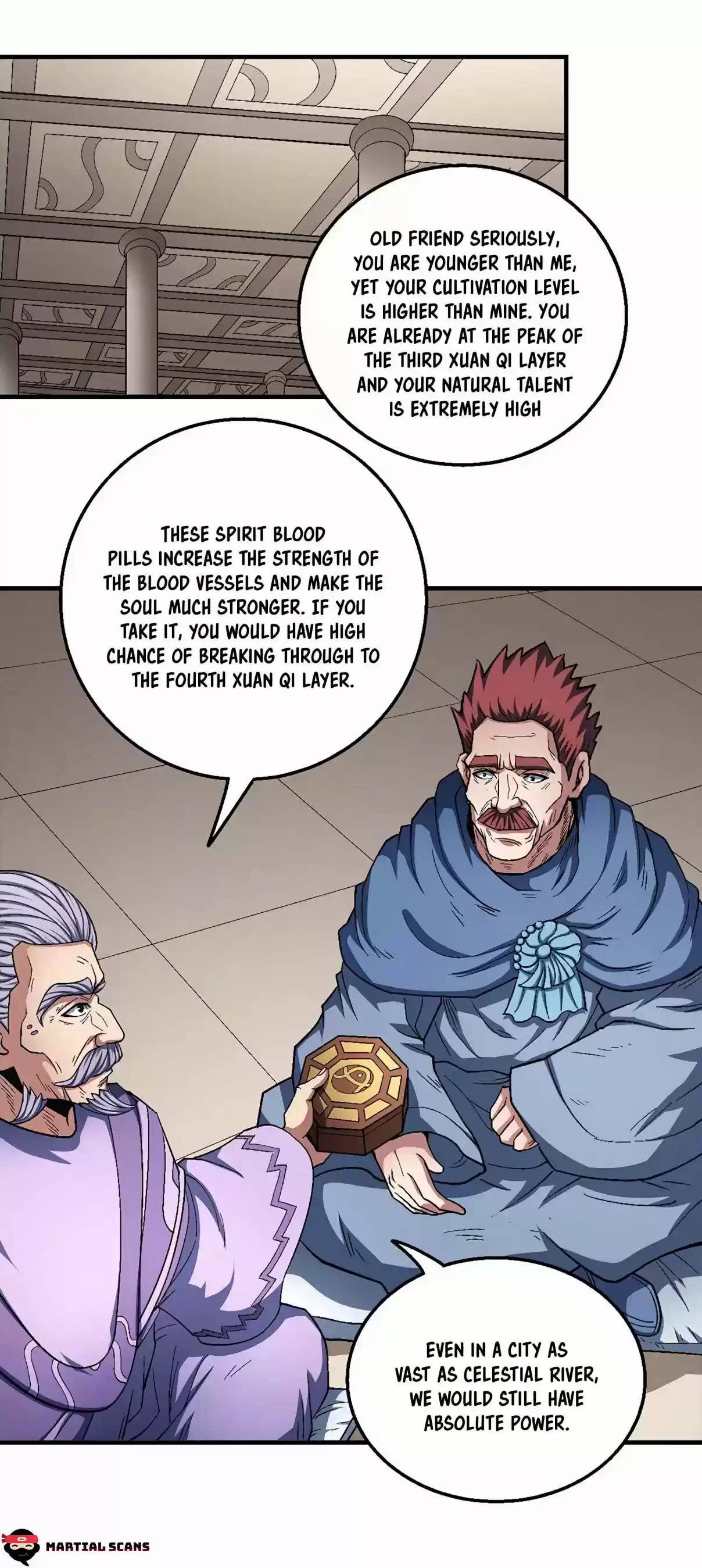 God of Martial Arts Ch. 128.2 Join Him Before His Success!