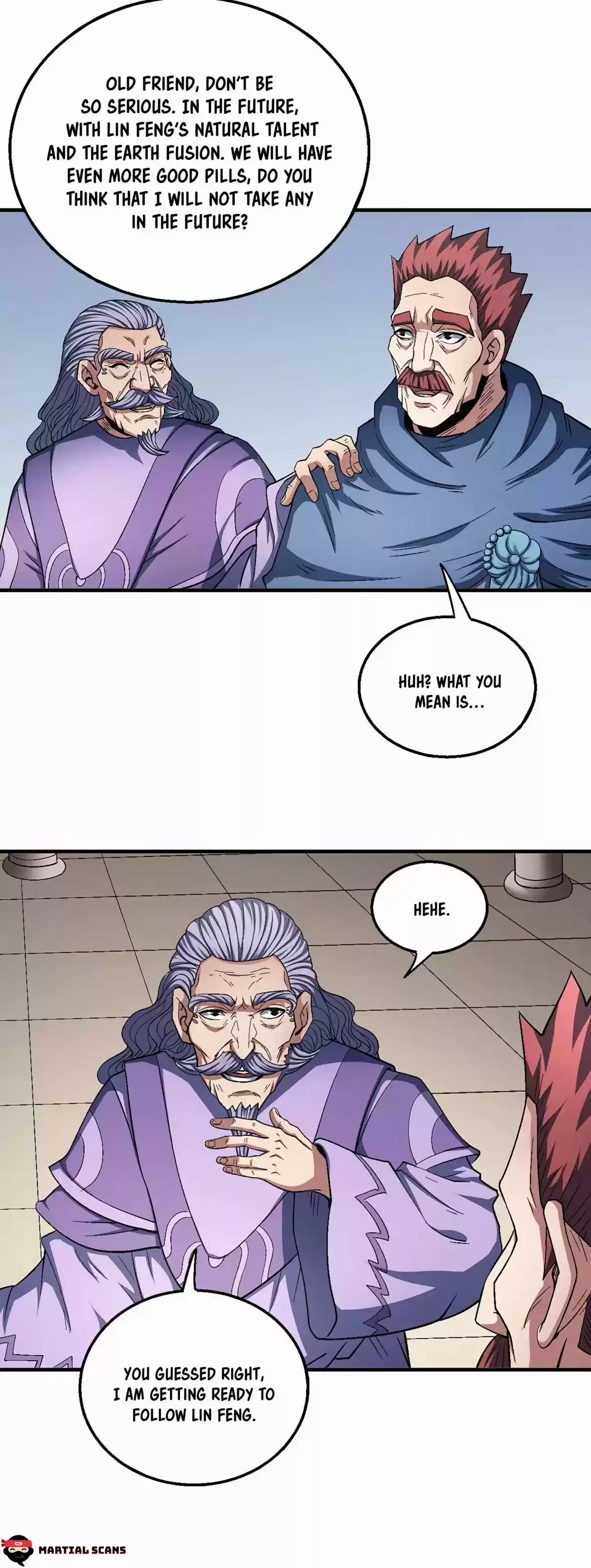 God of Martial Arts Ch. 128.2 Join Him Before His Success!