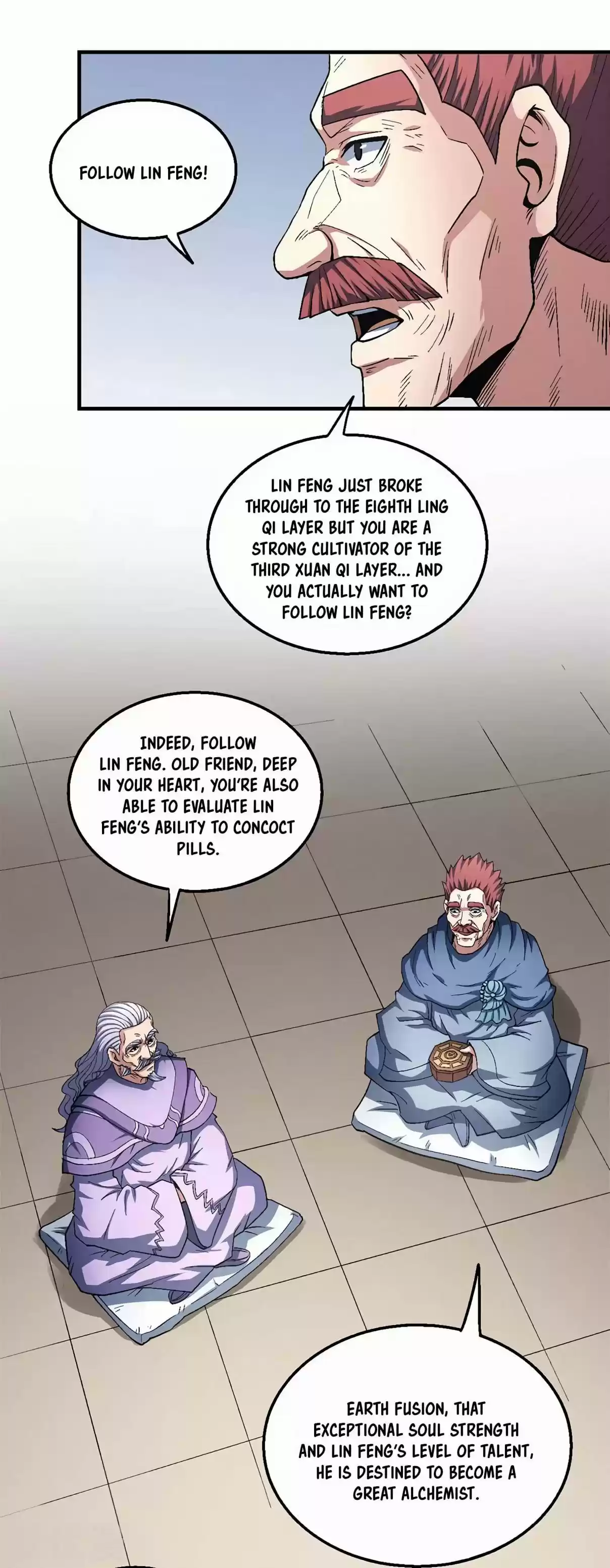 God of Martial Arts Ch. 128.2 Join Him Before His Success!