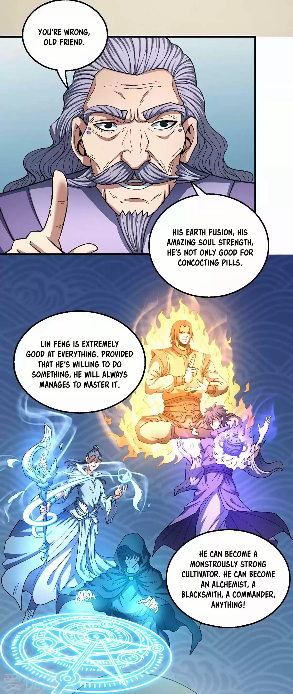 God of Martial Arts Ch. 128.2 Join Him Before His Success!