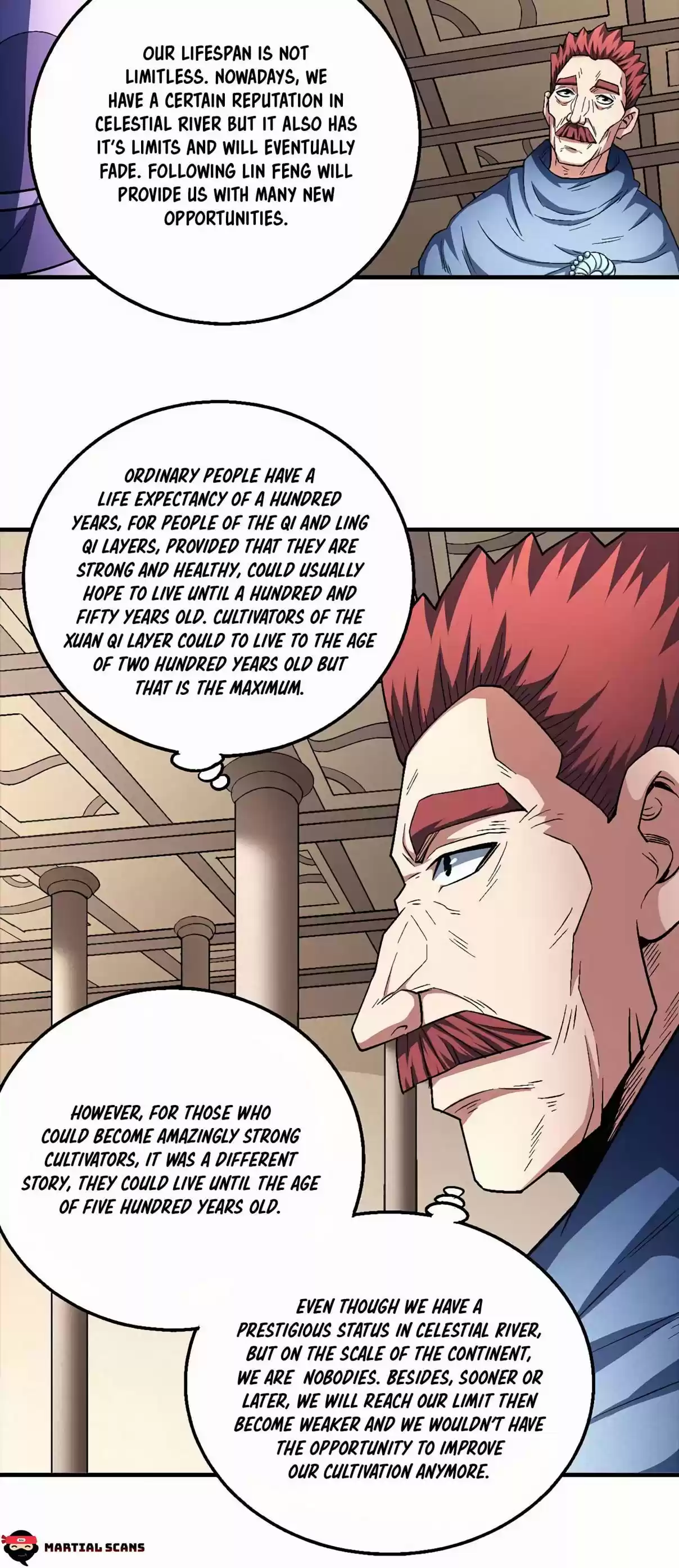 God of Martial Arts Ch. 128.2 Join Him Before His Success!