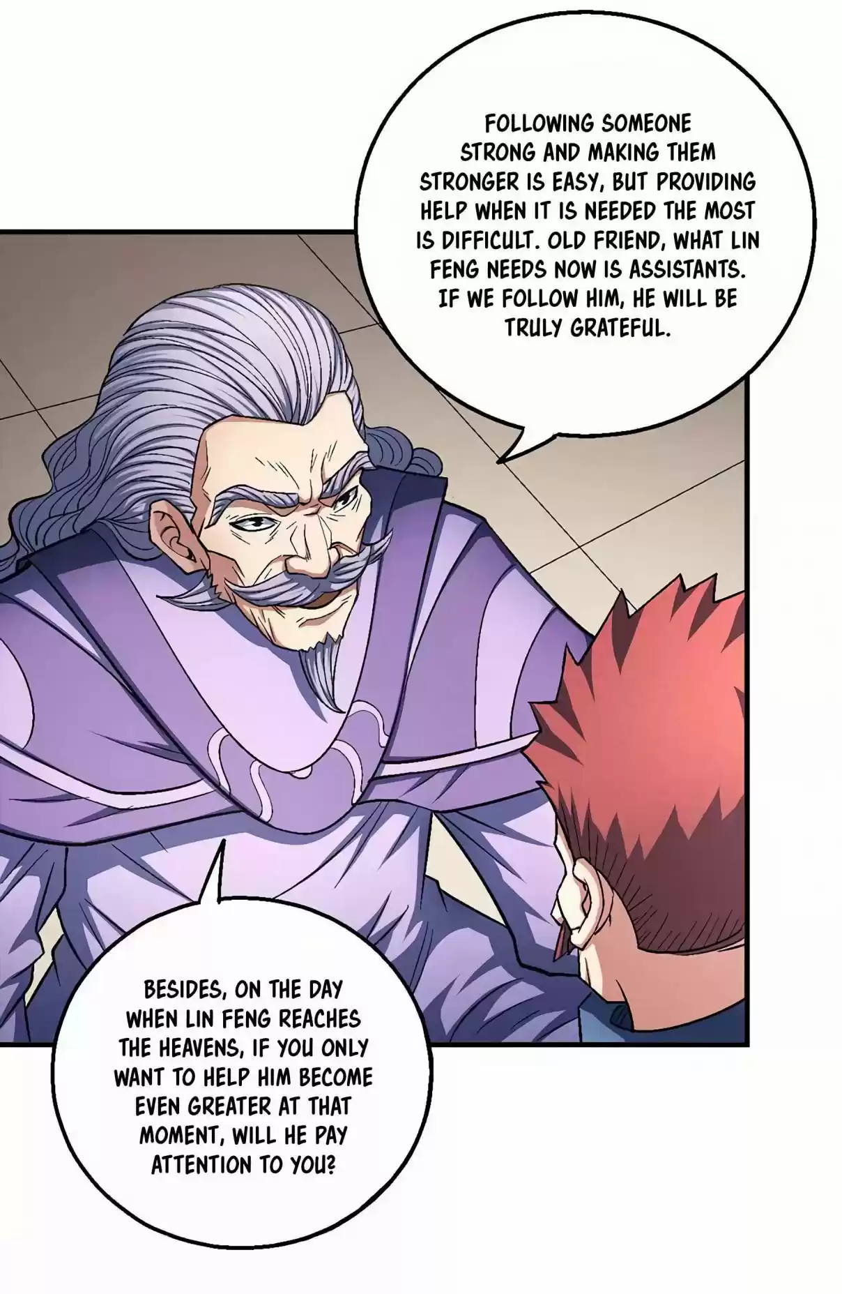 God of Martial Arts Ch. 128.2 Join Him Before His Success!