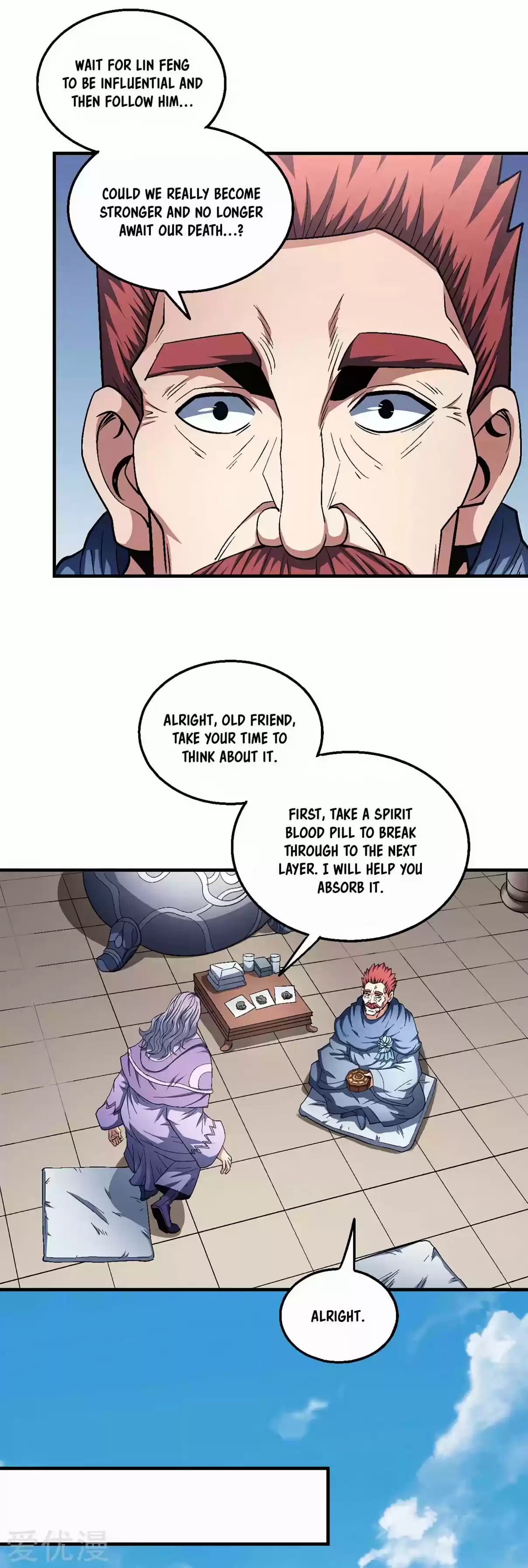 God of Martial Arts Ch. 128.2 Join Him Before His Success!