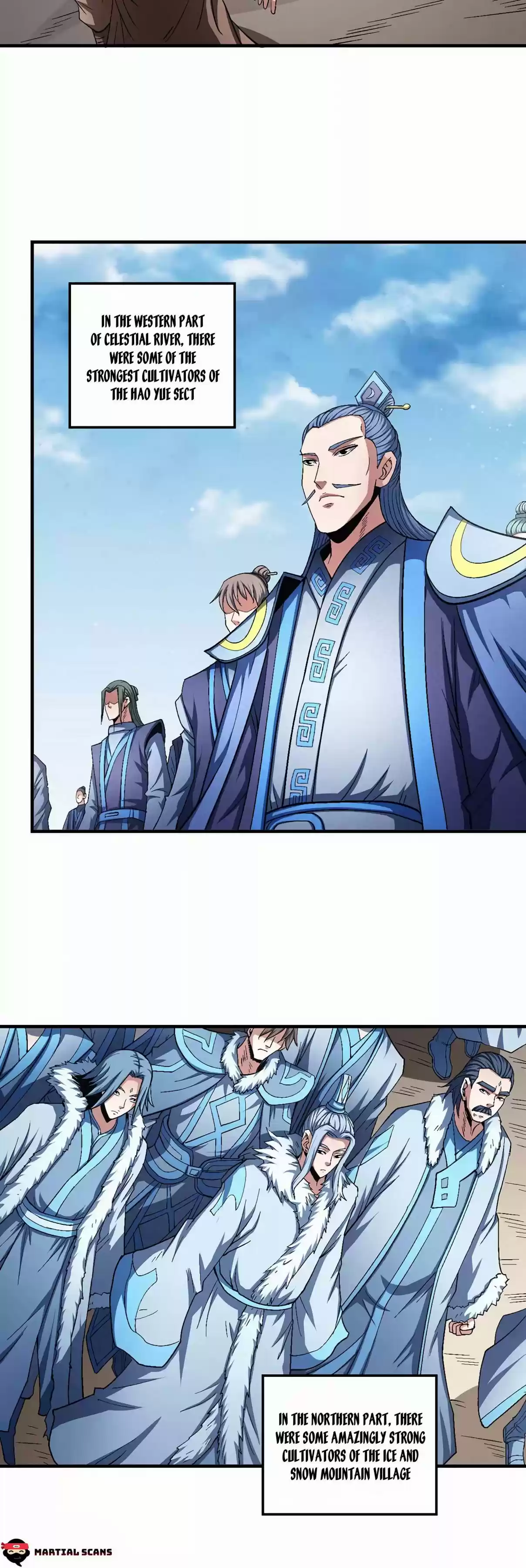 God of Martial Arts Ch. 128.2 Join Him Before His Success!