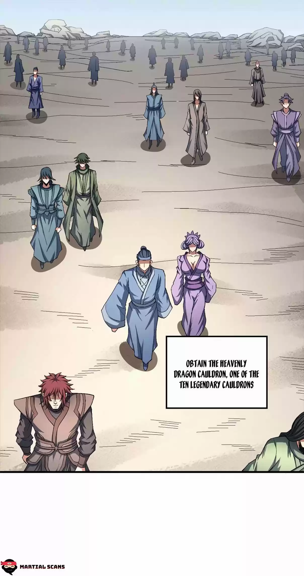 God of Martial Arts Ch. 128.2 Join Him Before His Success!