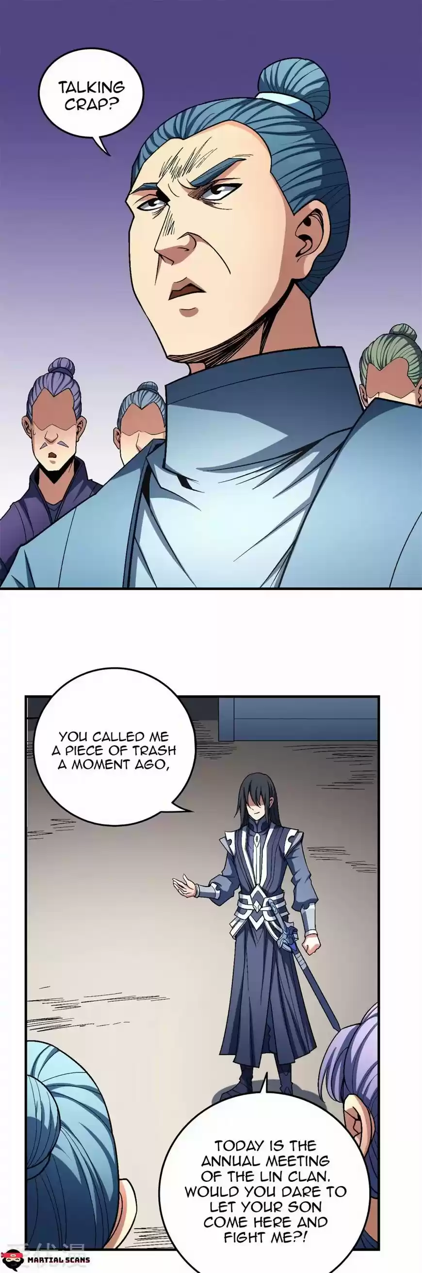 God of Martial Arts ch.115.1