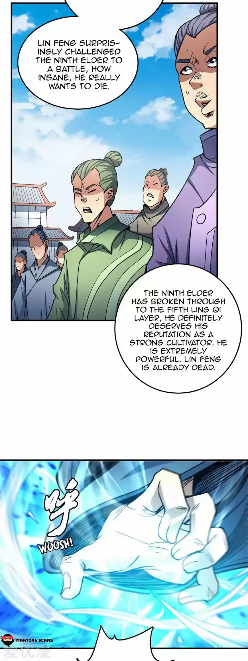 God of Martial Arts ch.115.1