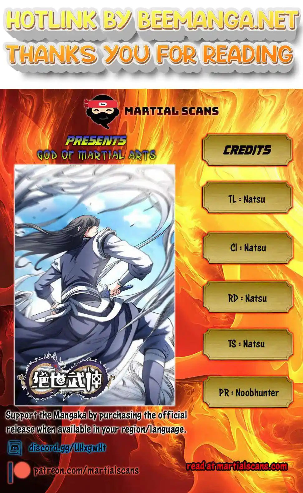 God Of Martial Arts Chapter 115