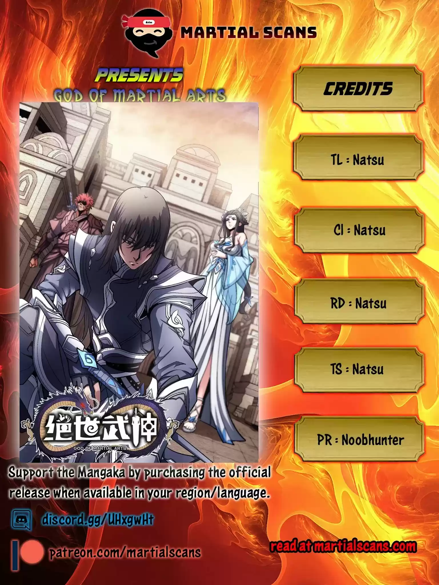 God Of Martial Arts Chapter 122.2: Tu Jiu's Last Move!