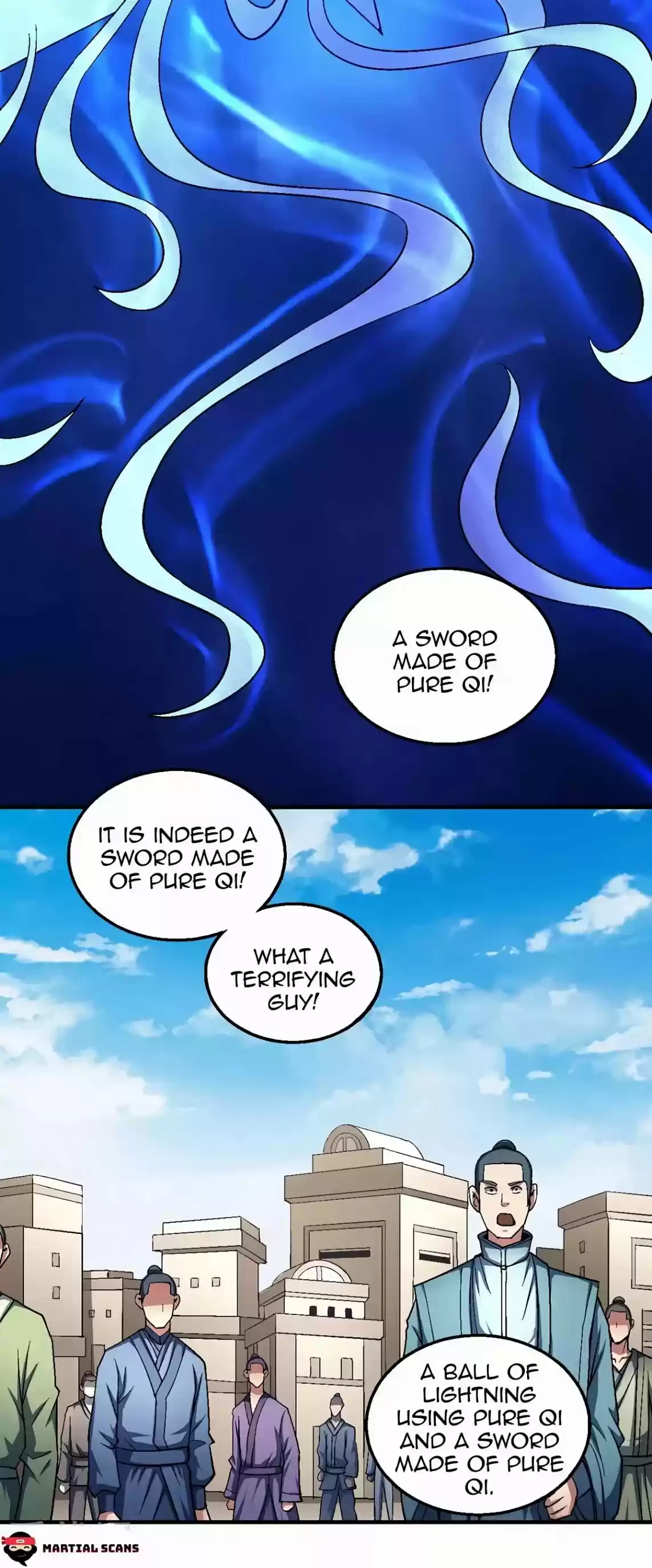 God Of Martial Arts Chapter 122.3: The Sword Of Pure Qi