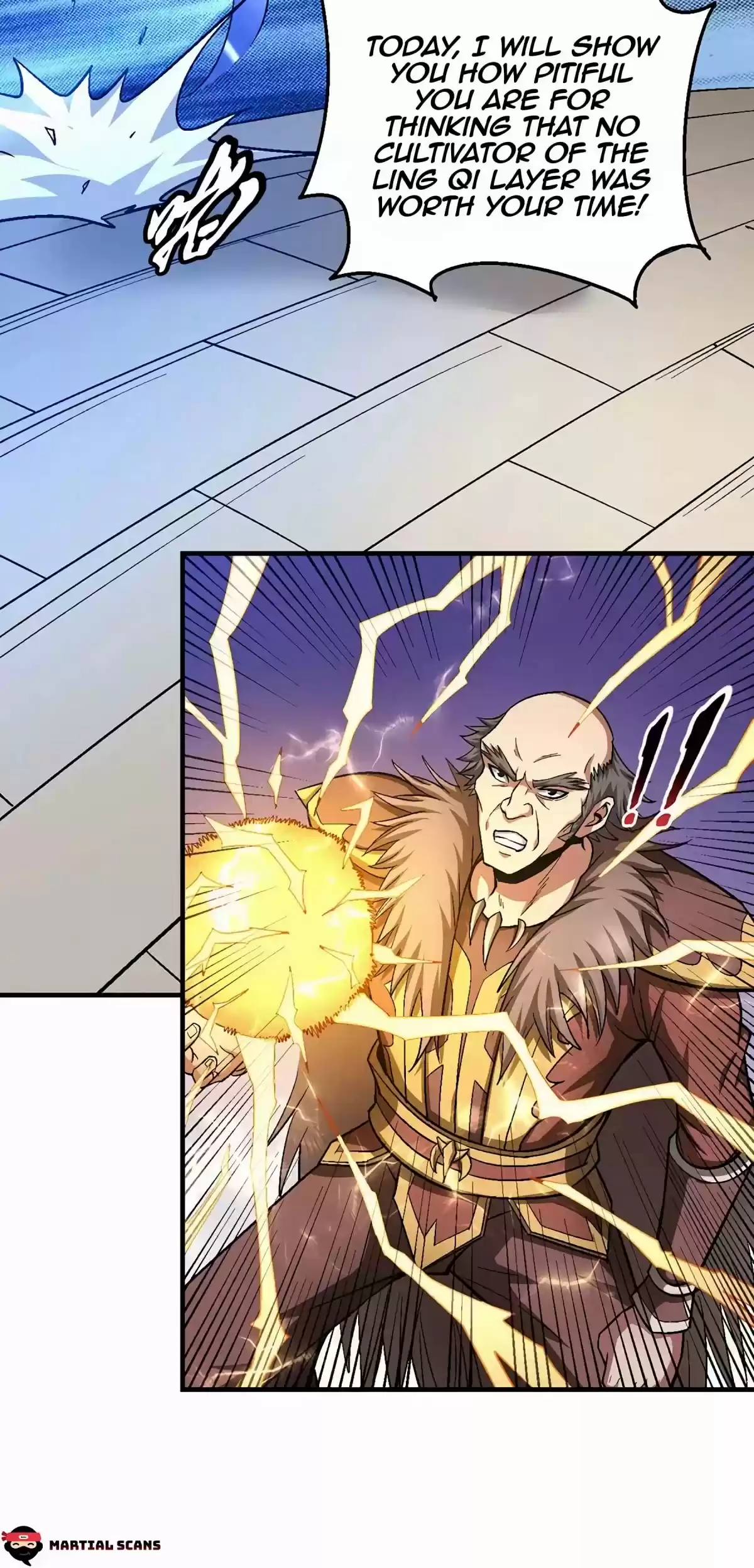 God Of Martial Arts Chapter 122.3: The Sword Of Pure Qi