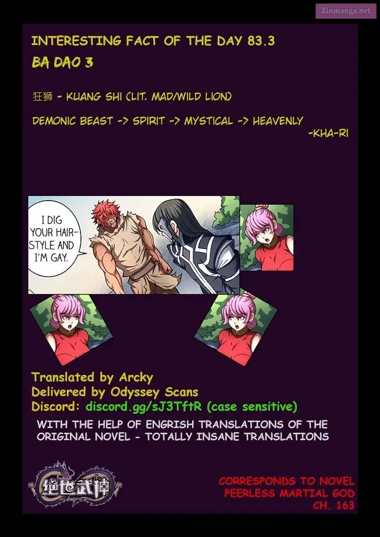 God Of Martial Arts Chapter 83.4