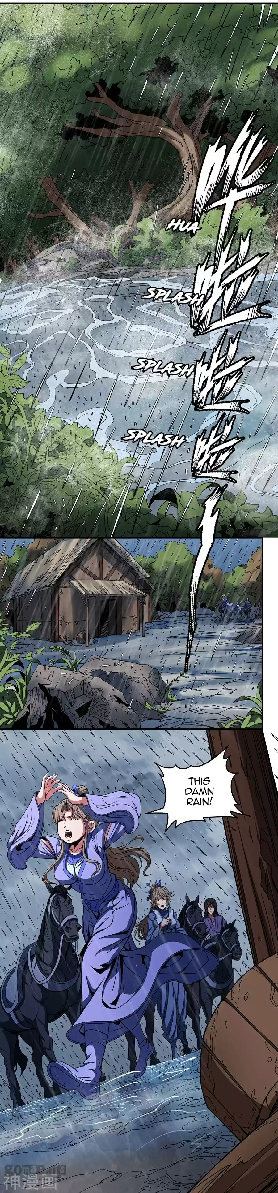 God of Martial Arts Vol. 2 Ch. 101.2 Foot Of The Golden Zi Mountain(2)