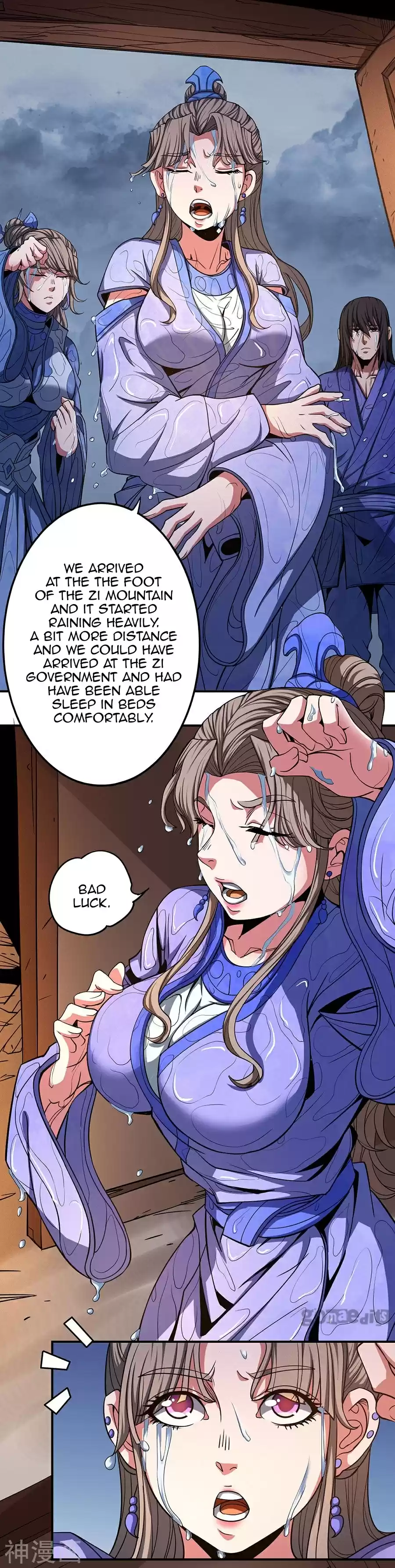 God of Martial Arts Vol. 2 Ch. 101.2 Foot Of The Golden Zi Mountain(2)