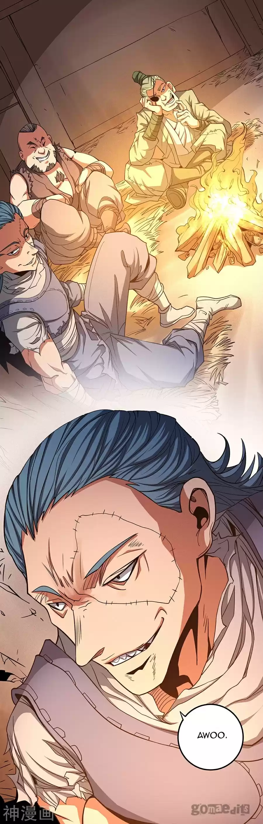 God of Martial Arts Vol. 2 Ch. 101.2 Foot Of The Golden Zi Mountain(2)