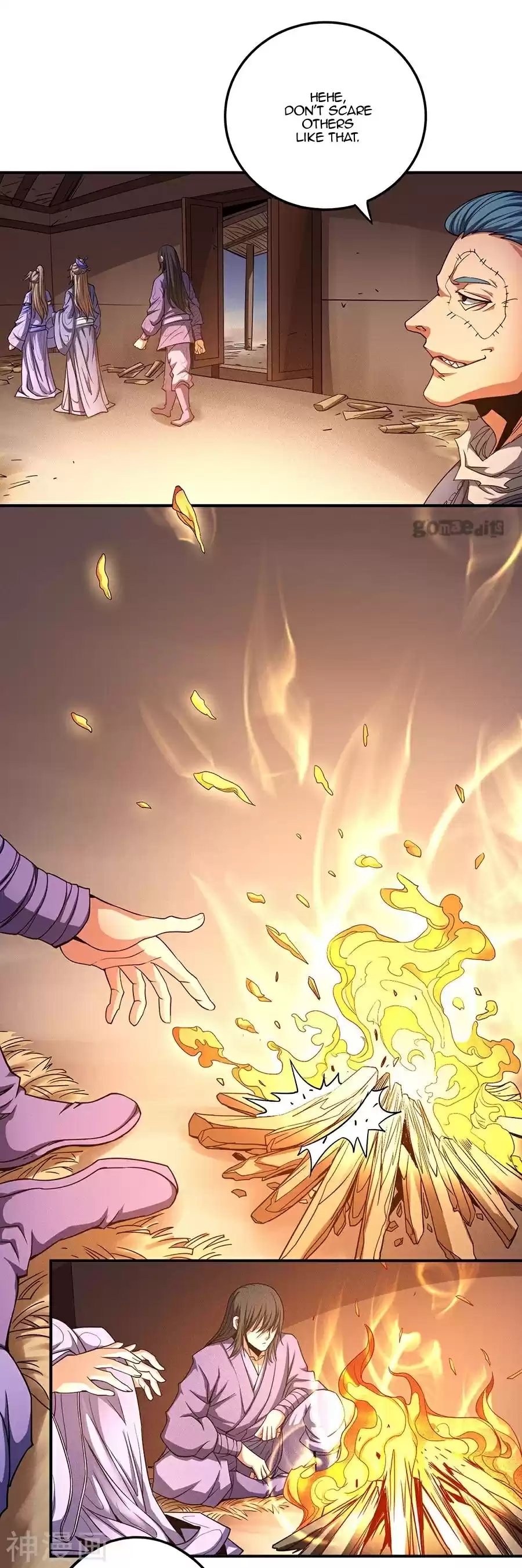 God of Martial Arts Vol. 2 Ch. 101.2 Foot Of The Golden Zi Mountain(2)