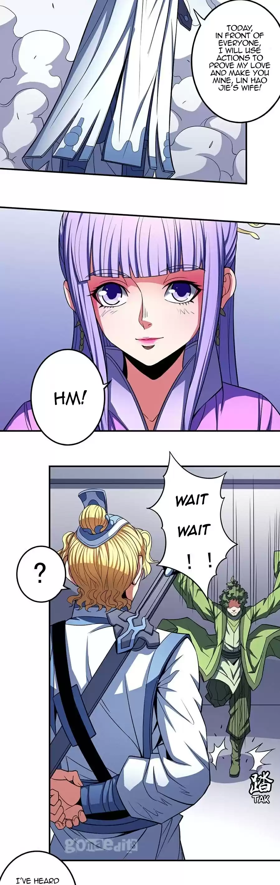 God of Martial Arts Vol. 2 Ch. 103.2 Not Worthy To Hold A Sword(2)