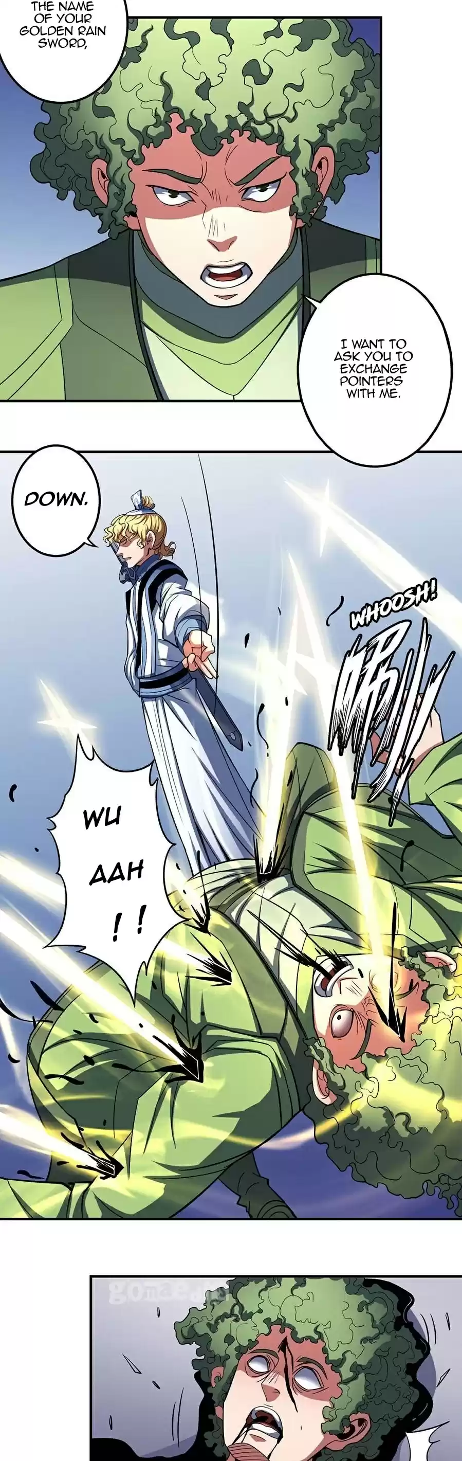 God of Martial Arts Vol. 2 Ch. 103.2 Not Worthy To Hold A Sword(2)