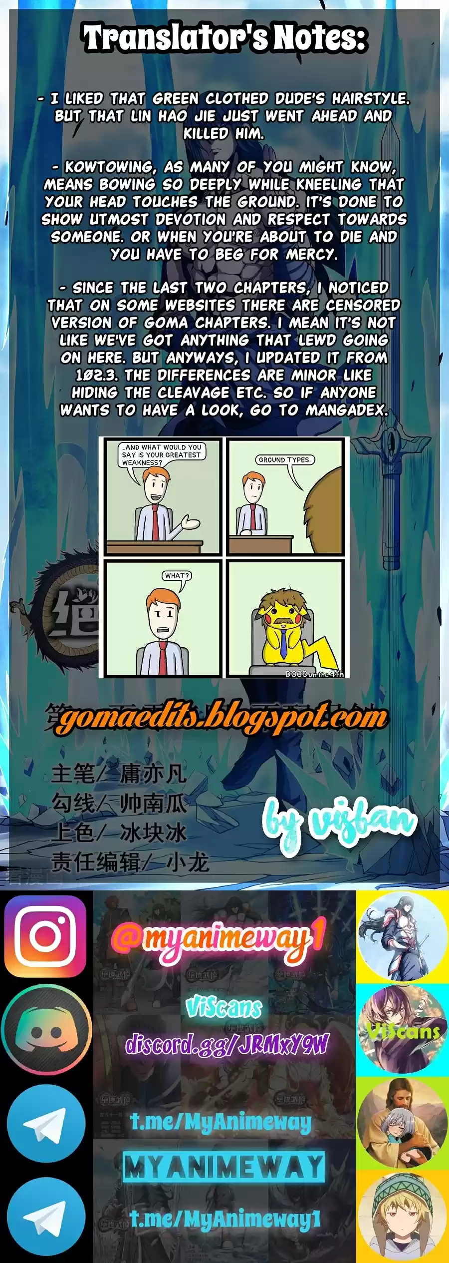 God of Martial Arts Vol. 2 Ch. 103.2 Not Worthy To Hold A Sword(2)