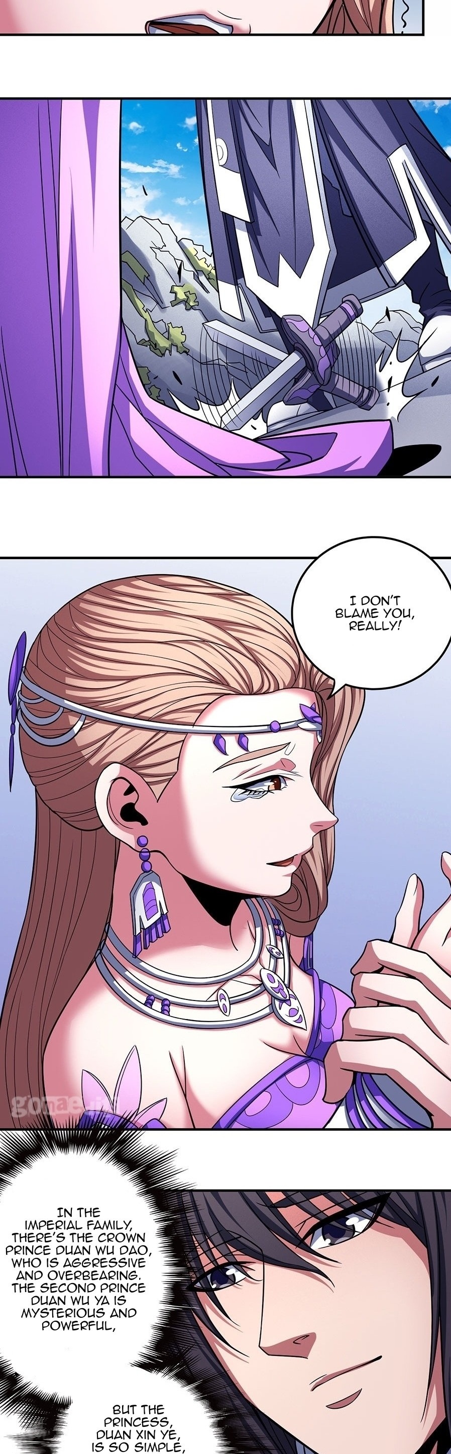 God of Martial Arts Vol. 2 Ch. 103.3 Not Worthy To Hold A Sword(3)