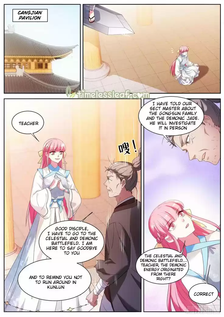 Goddess Creation System Chapter 384.5