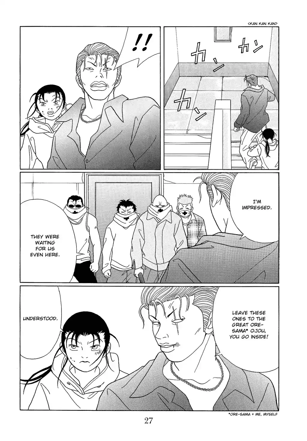Gokusen Vol. 10 Ch. 91 The Kuroda Family vs The Black Cross