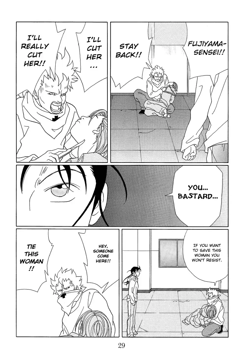 Gokusen Vol. 10 Ch. 91 The Kuroda Family vs The Black Cross