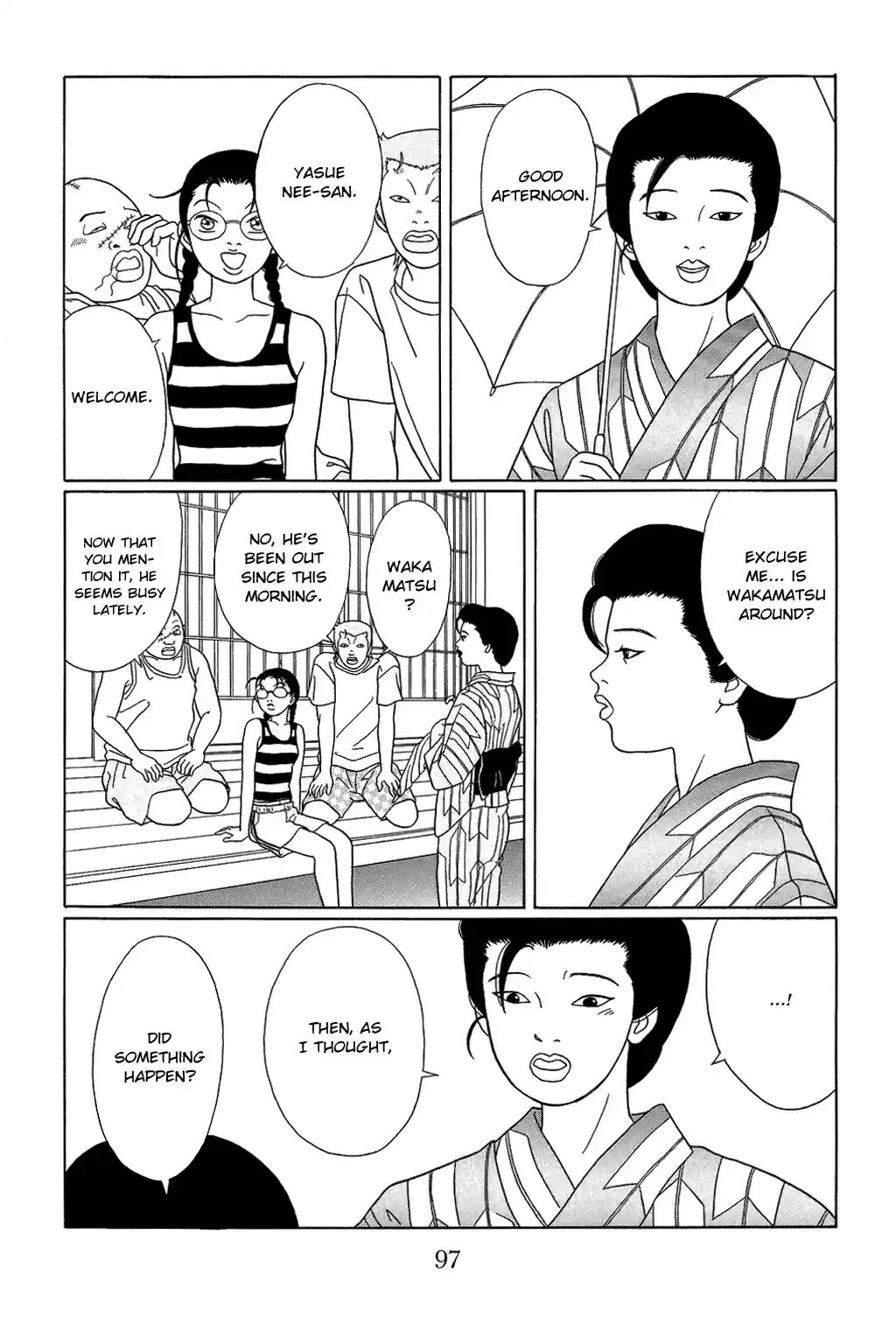 Gokusen Vol. 10 Ch. 95 Wakamatsu and Yasue neesan