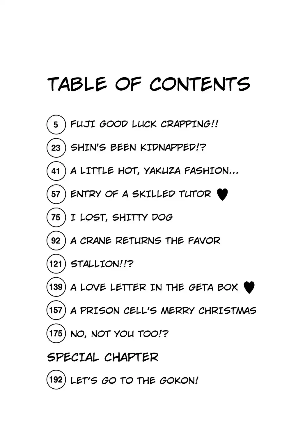 Gokusen Vol. 11 Ch. 99 Fuji Good Luck Crapping!!