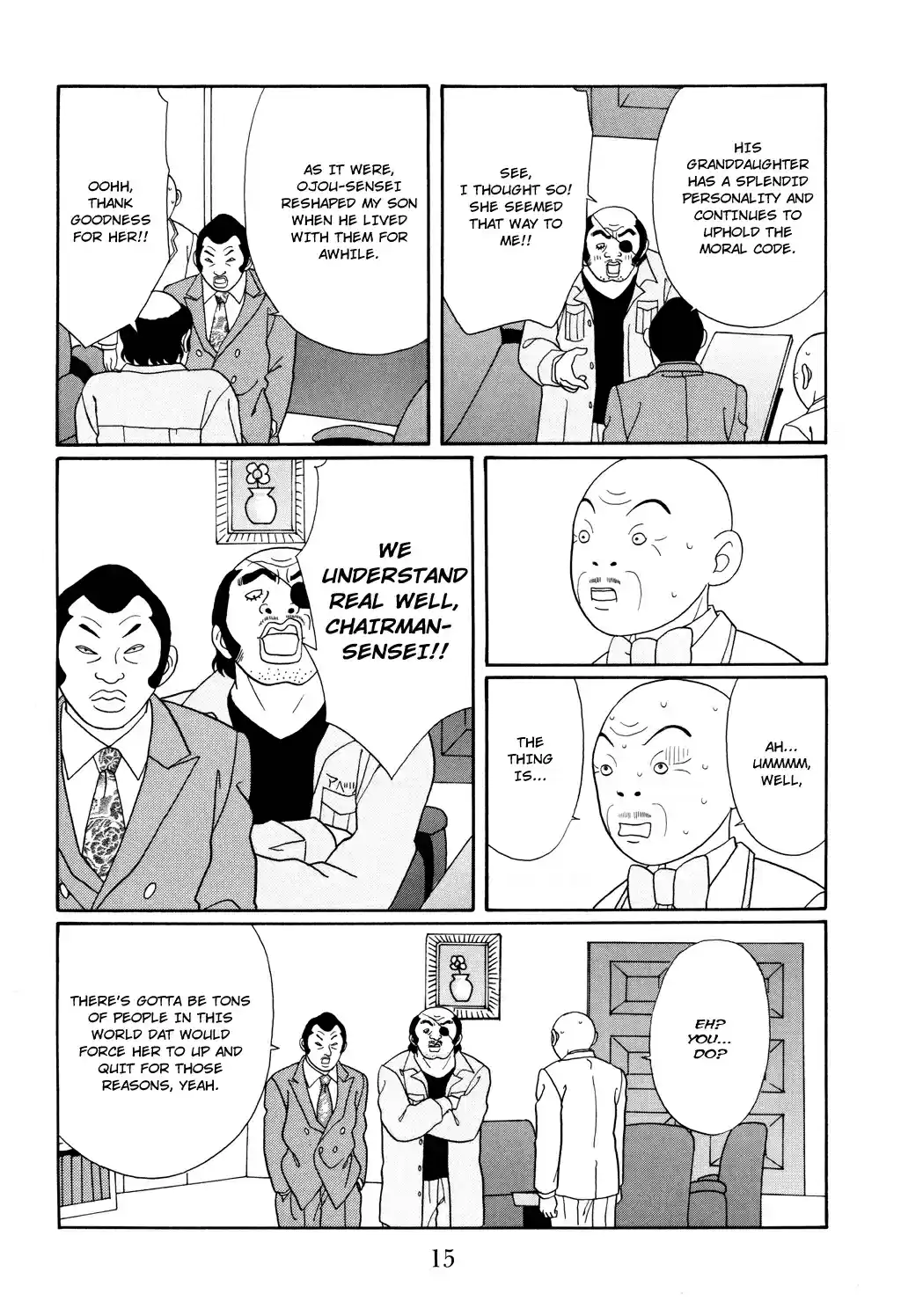 Gokusen Vol. 13 Ch. 118 Chairman's Ambition, Once Again