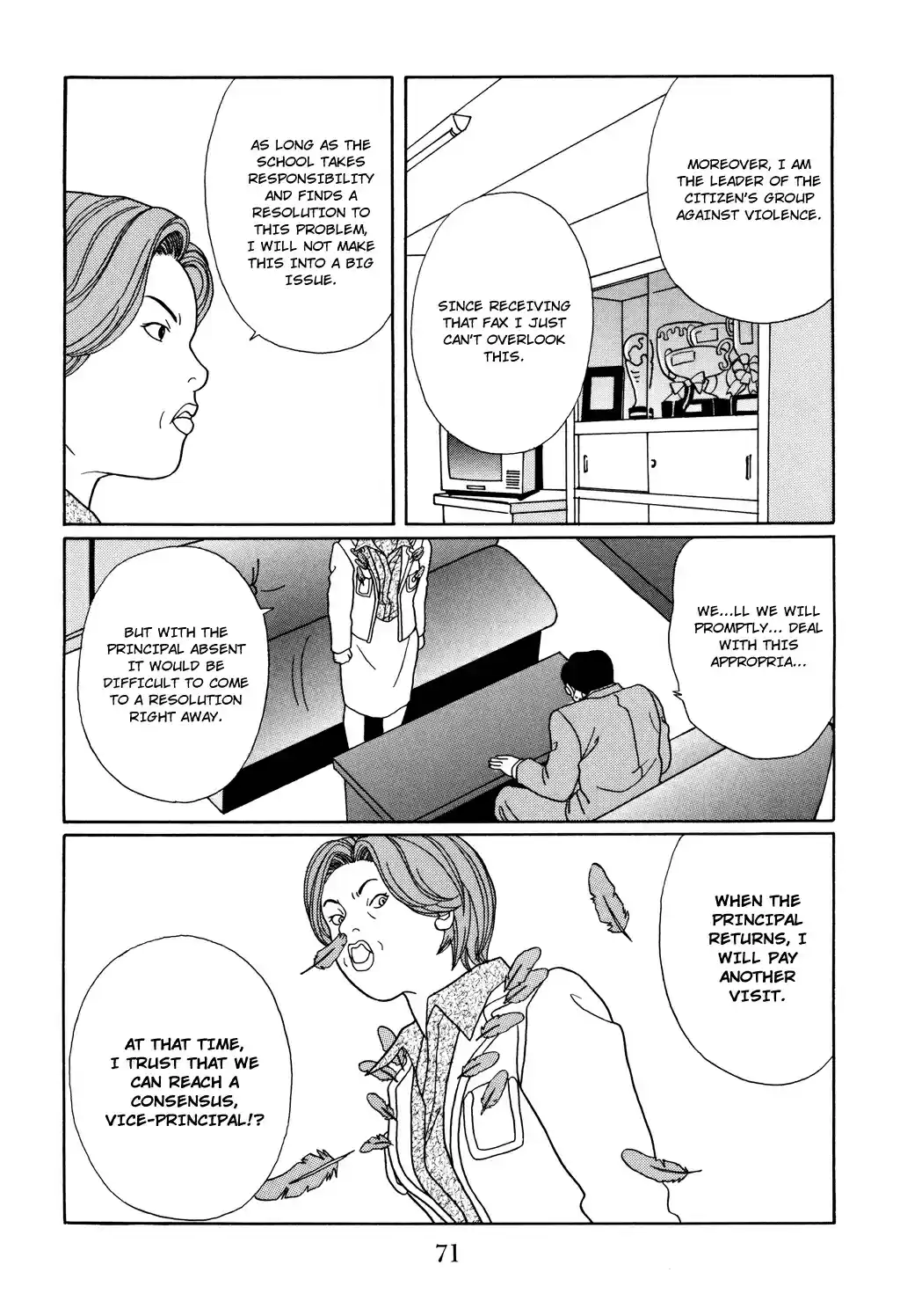 Gokusen Vol. 13 Ch. 121 Obasan with the Red Feathers