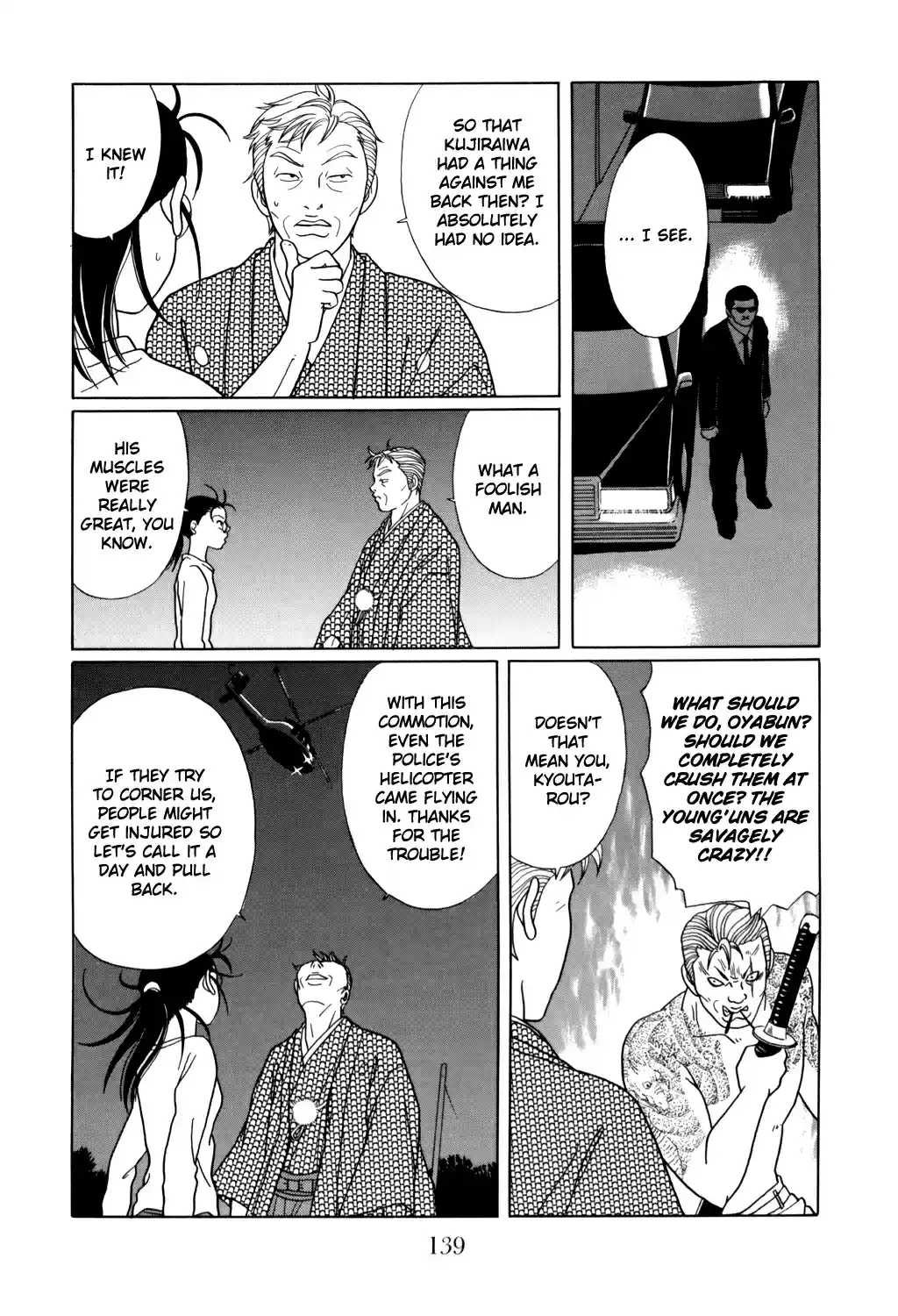 Gokusen Vol. 14 Ch. 131 "Dragon" and "Whale"