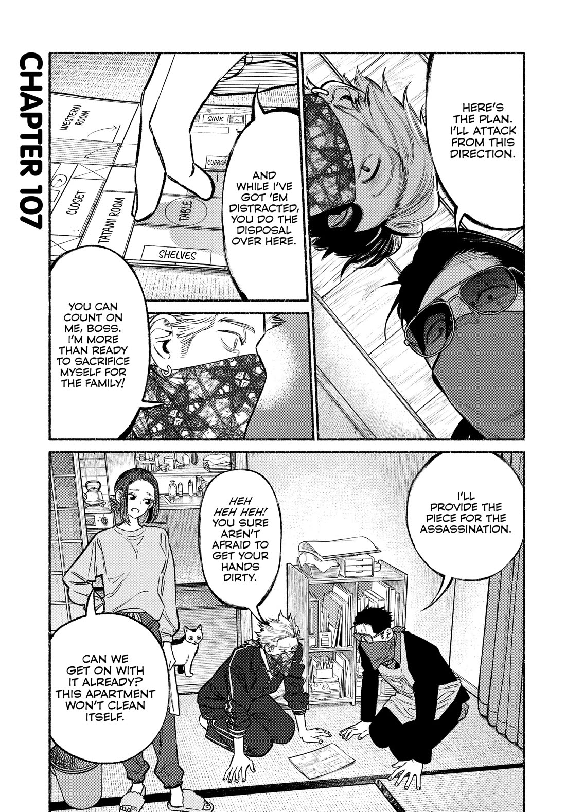 Gokushufudou: The Way Of The House Husband Chapter 107