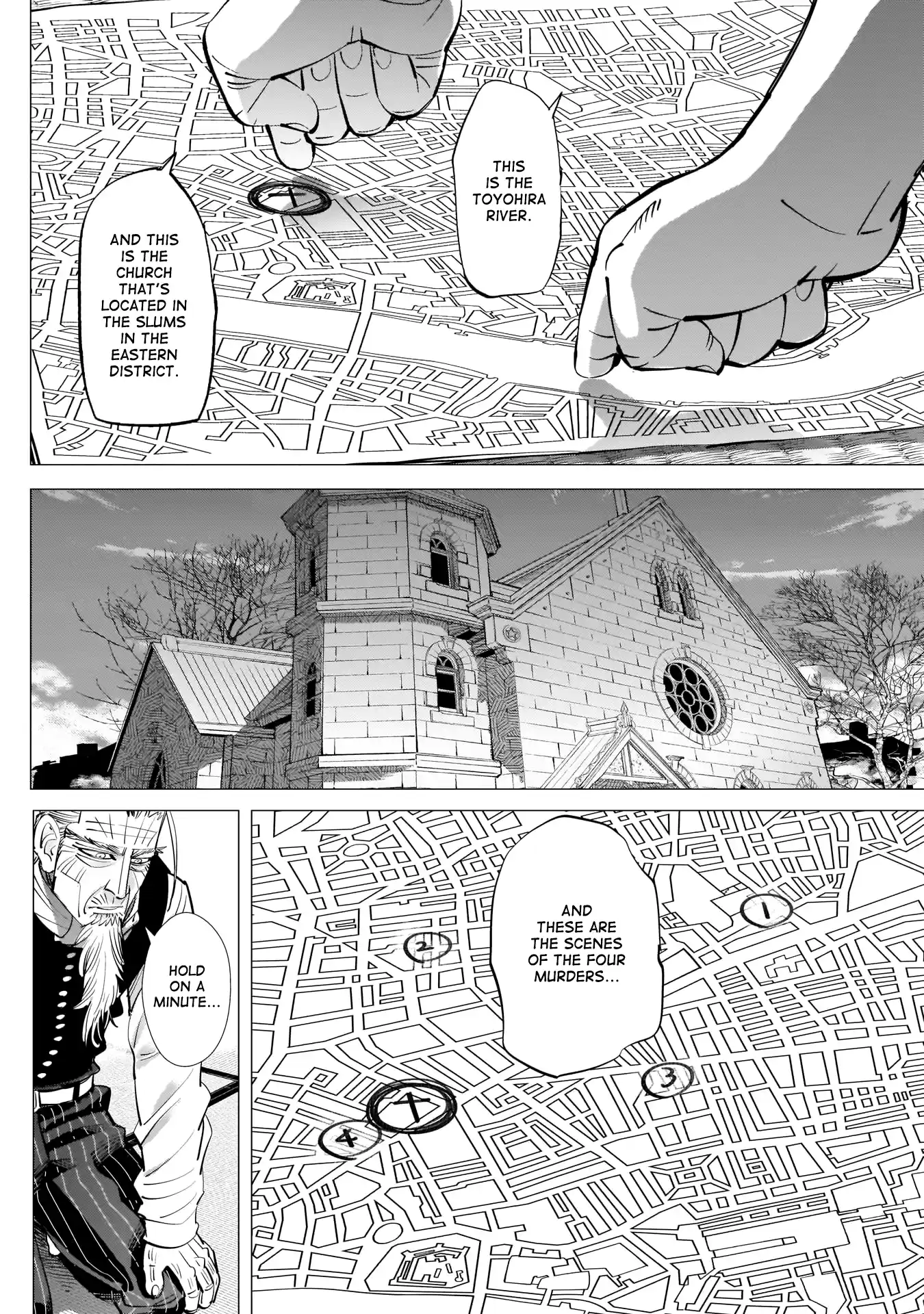 Golden Kamui Chapter 248: Church