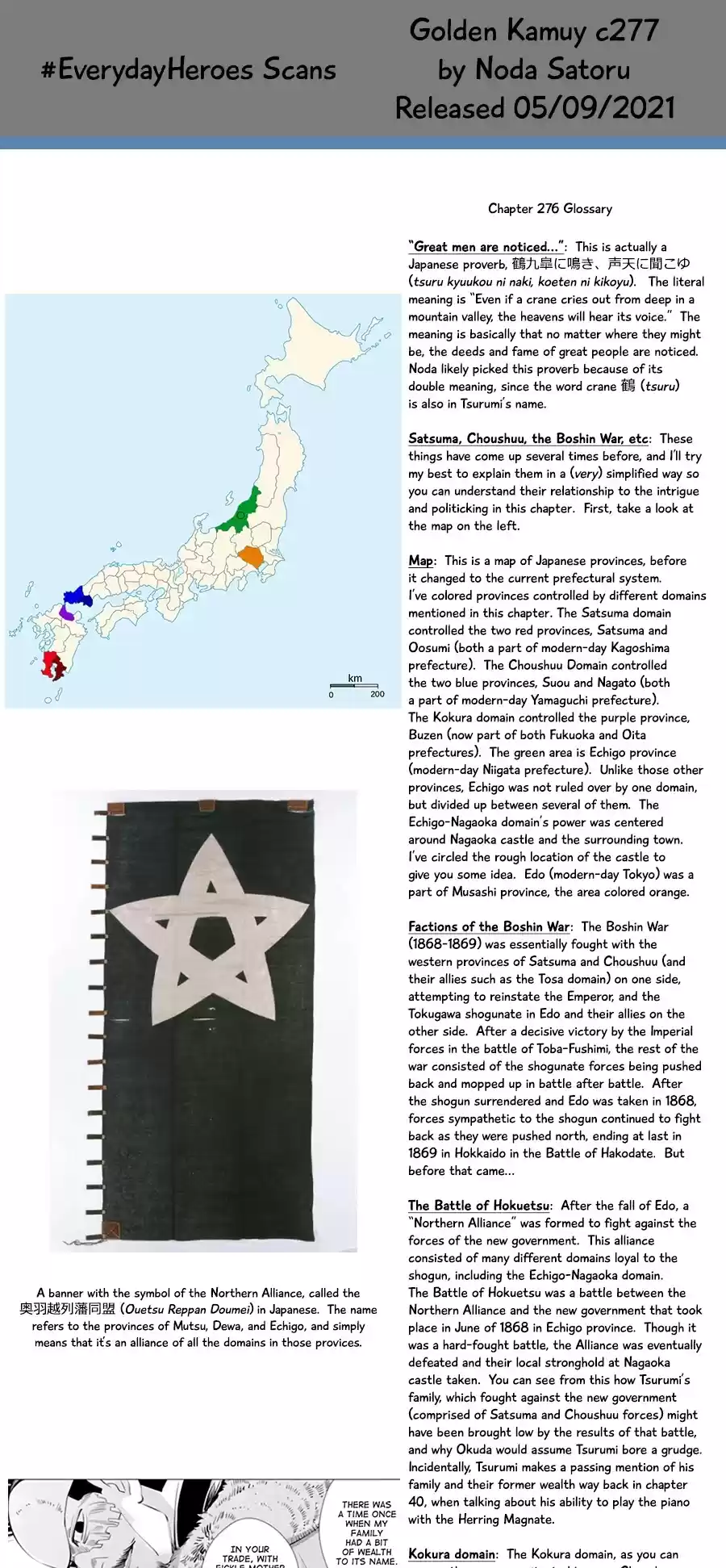 Golden Kamui Chapter 277