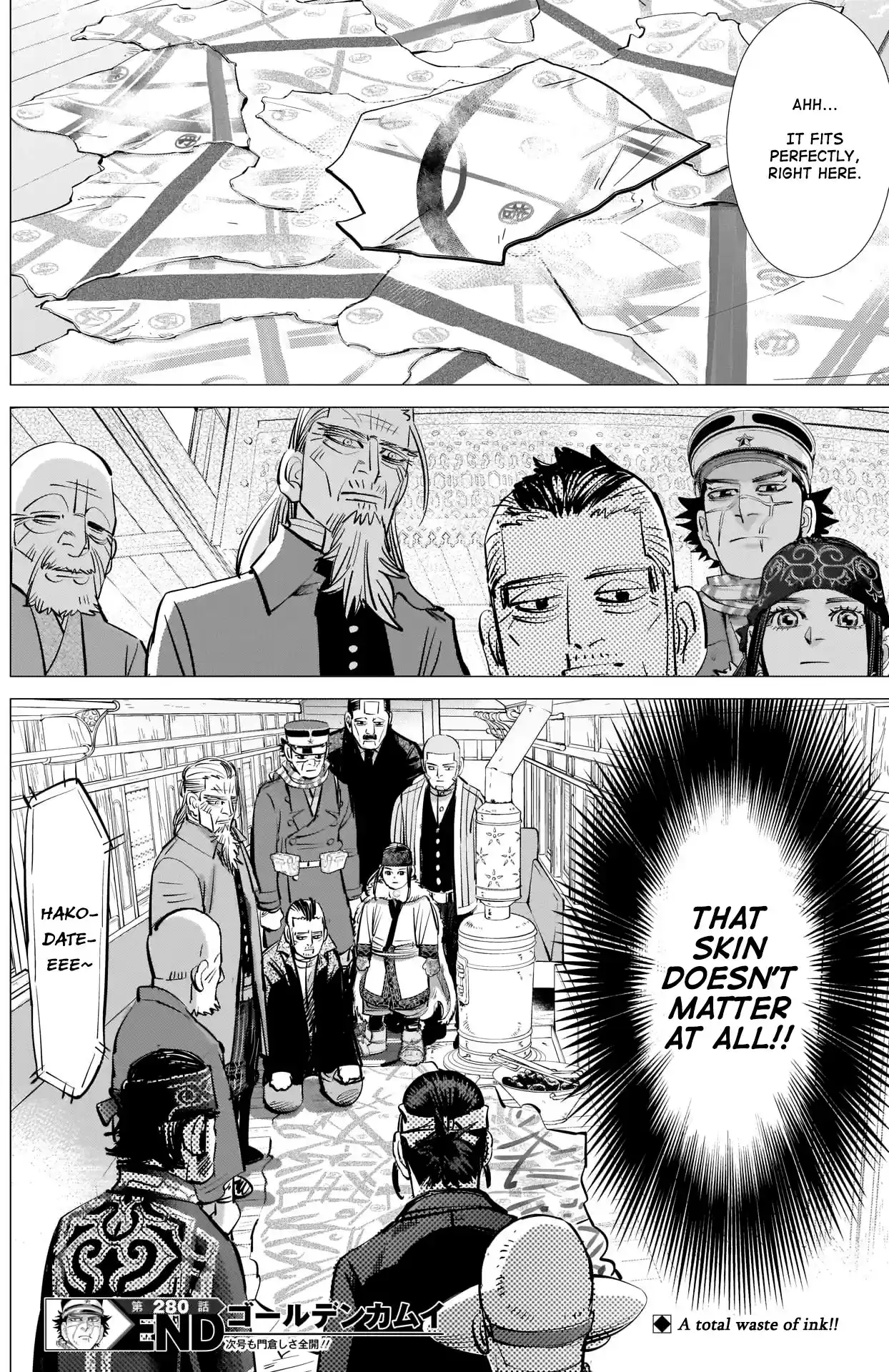 Golden Kamui Chapter 280