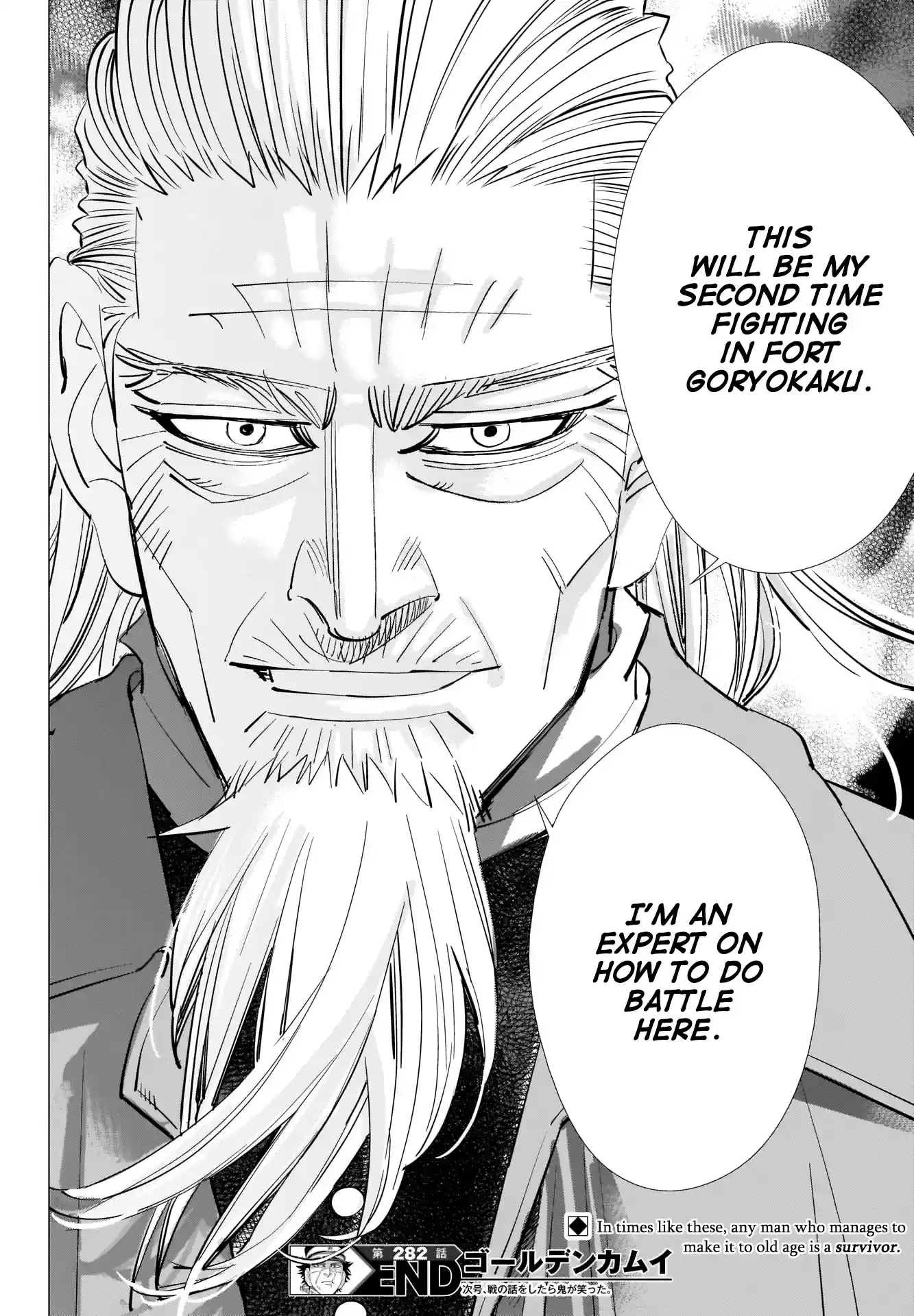 Golden Kamui Chapter 282
