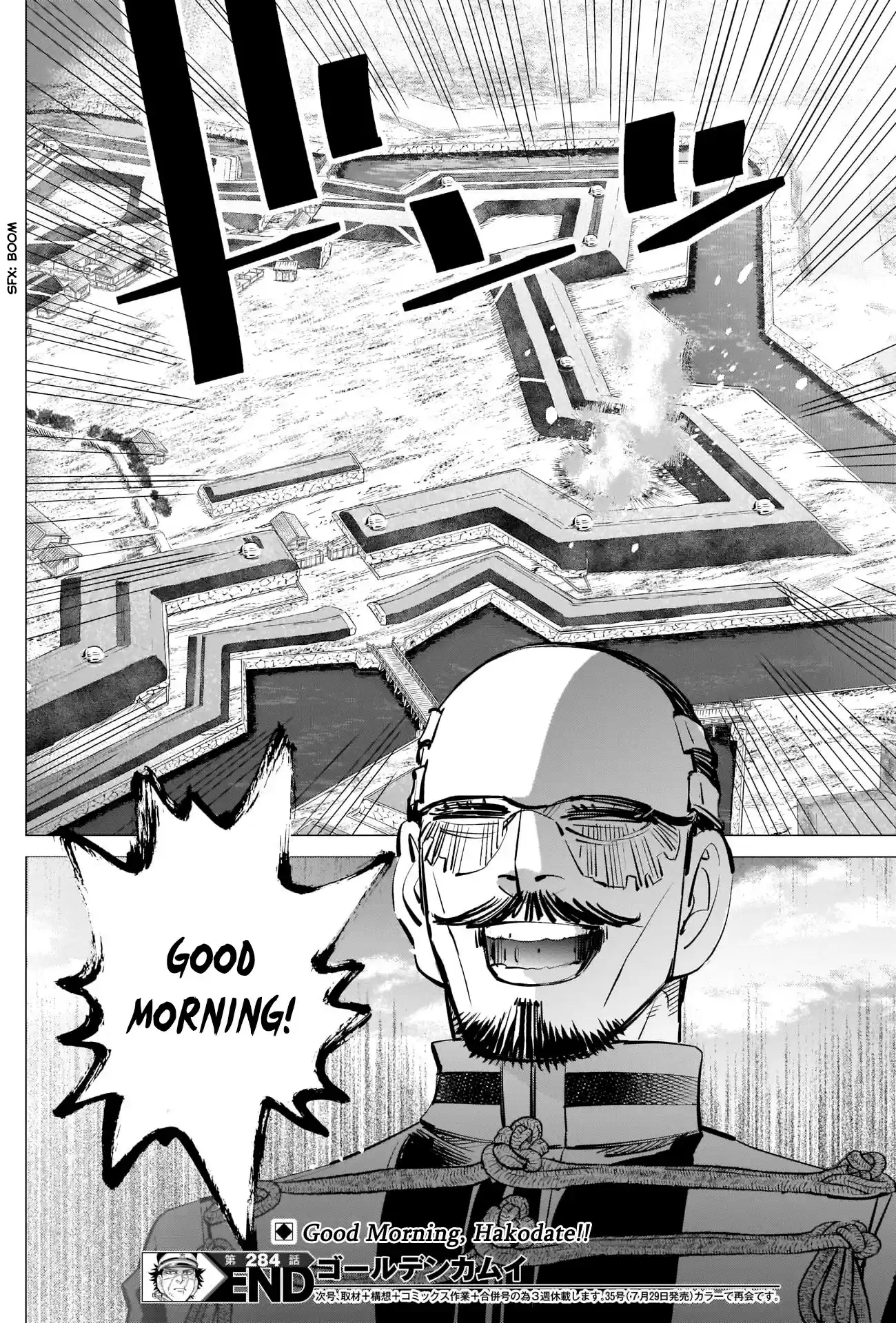 Golden Kamui Chapter 284