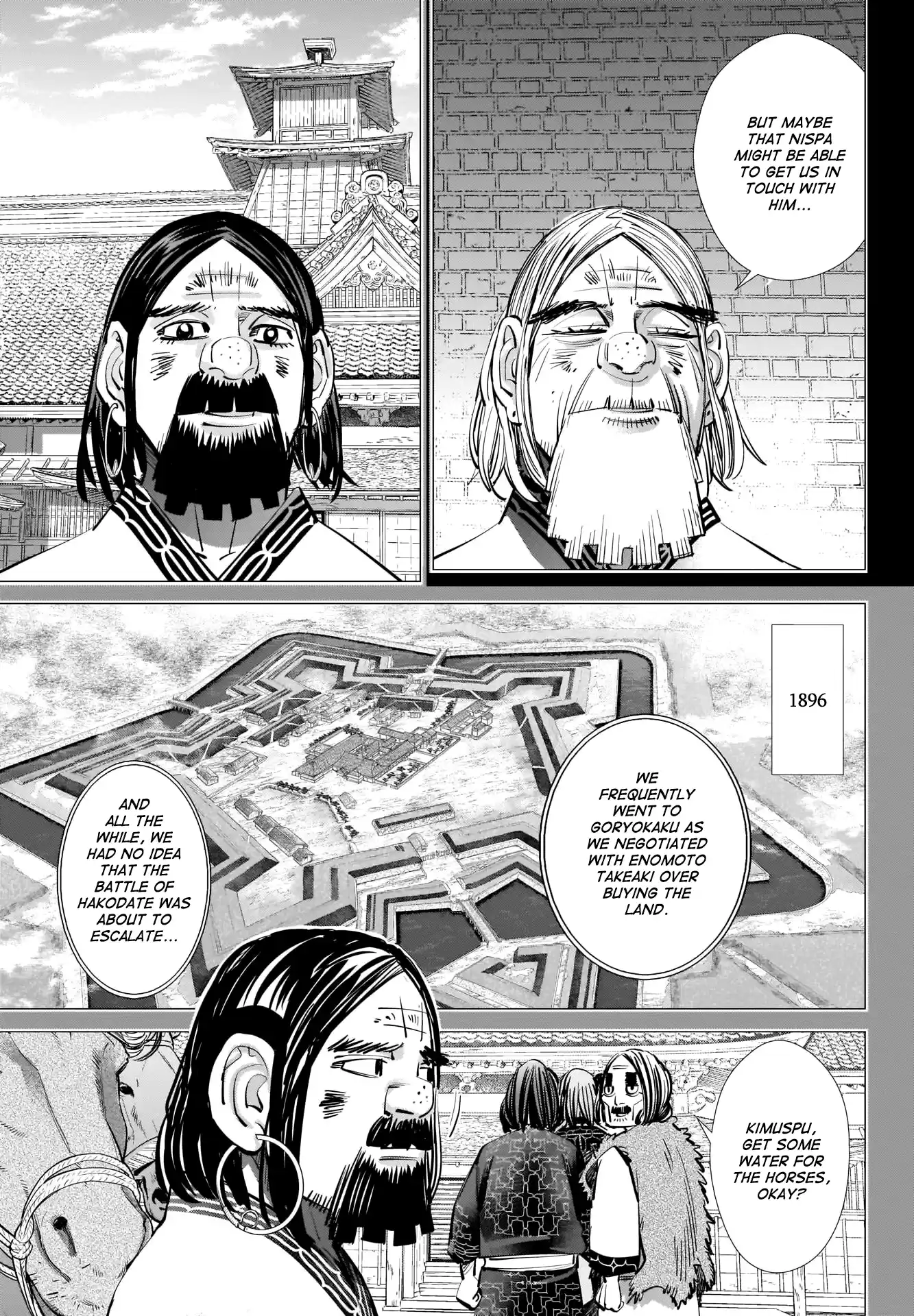 Golden Kamui Chapter 288: A Pleasant Man