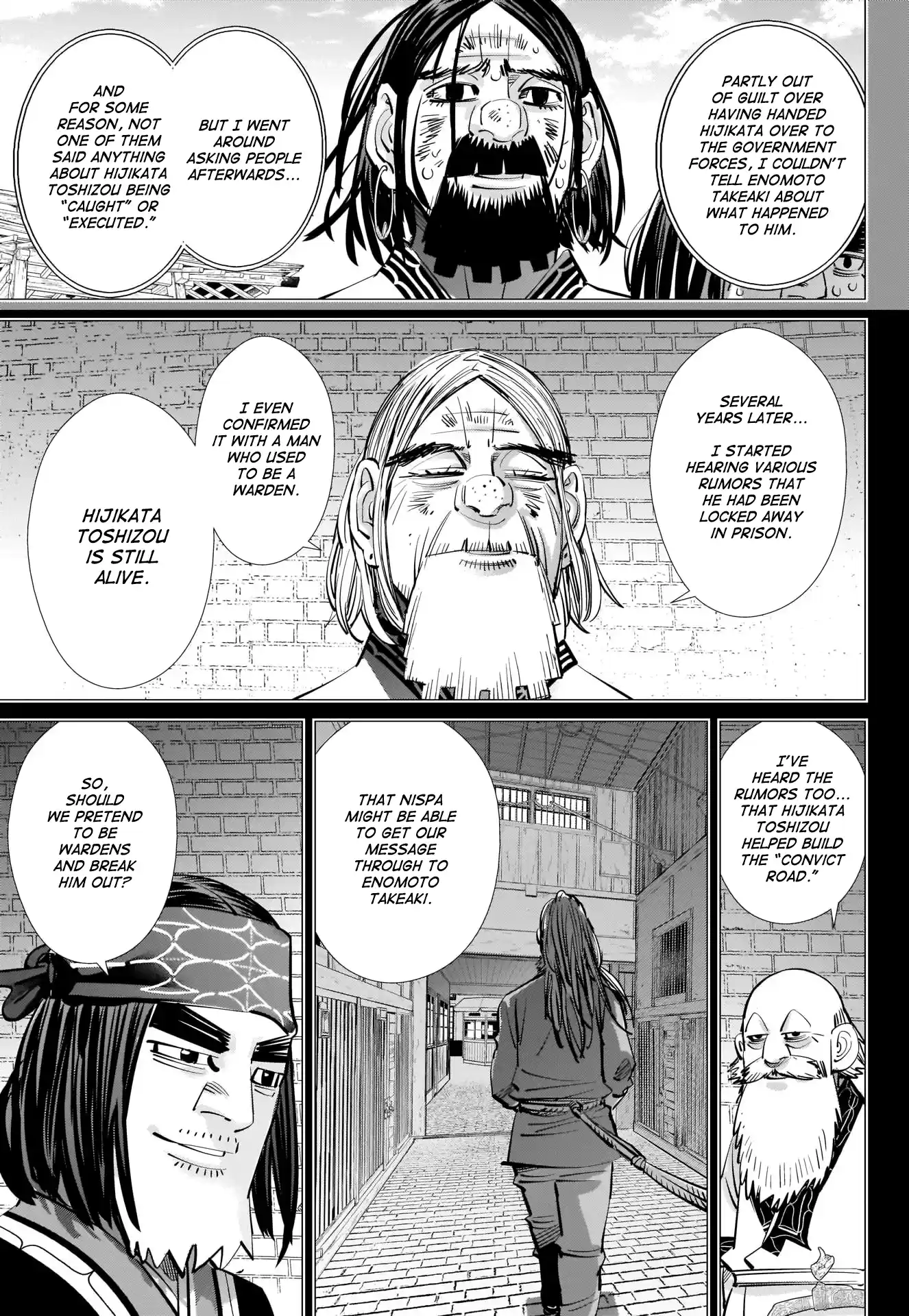 Golden Kamui Chapter 288: A Pleasant Man