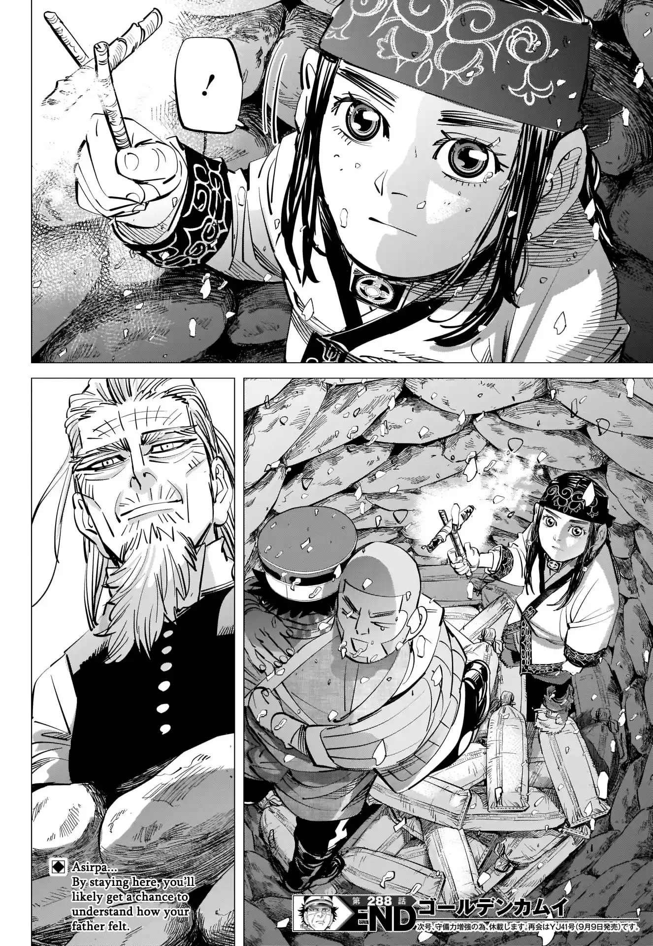 Golden Kamui Chapter 288: A Pleasant Man