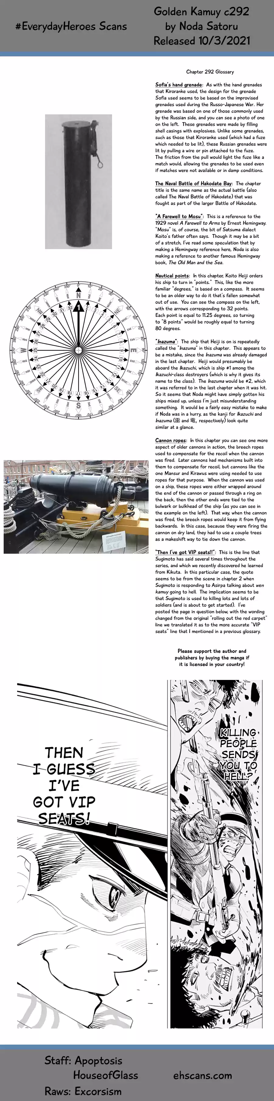 Golden Kamui Chapter 292
