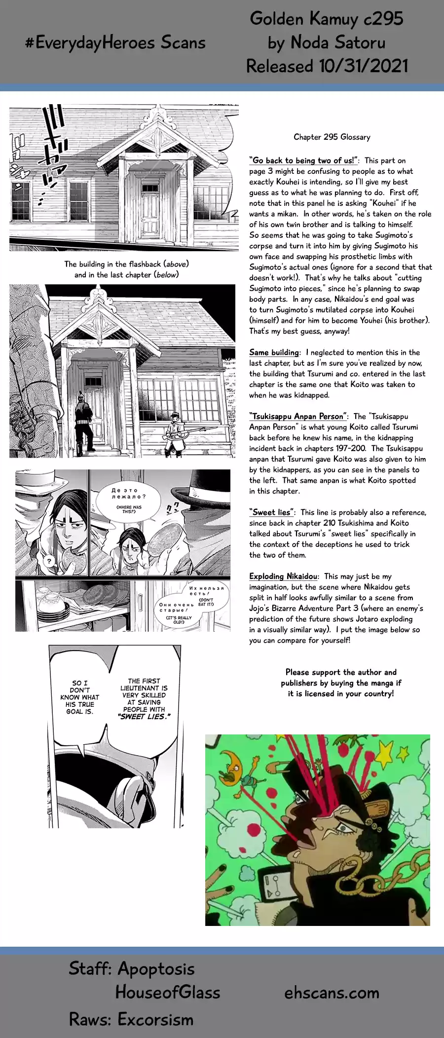 Golden Kamui Chapter 295