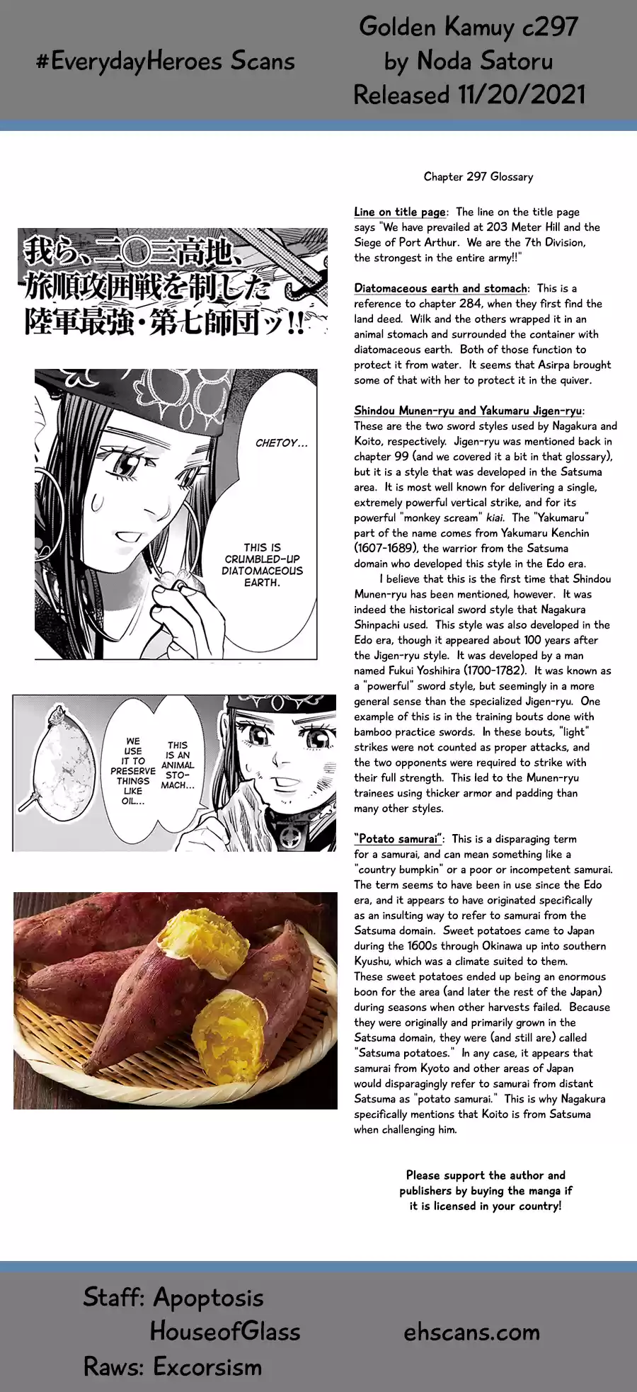 Golden Kamui Chapter 297